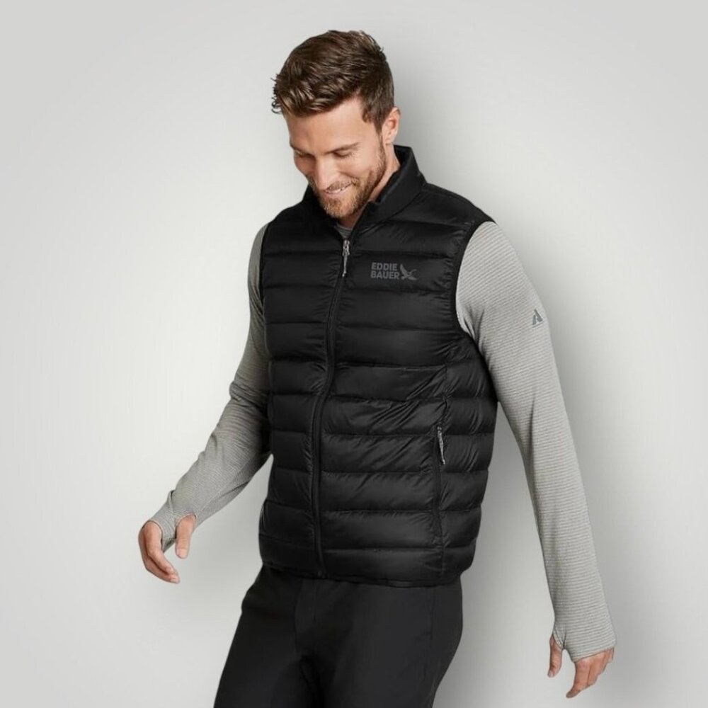 Eddie Bauer Men's Down Puffer Vest Medium